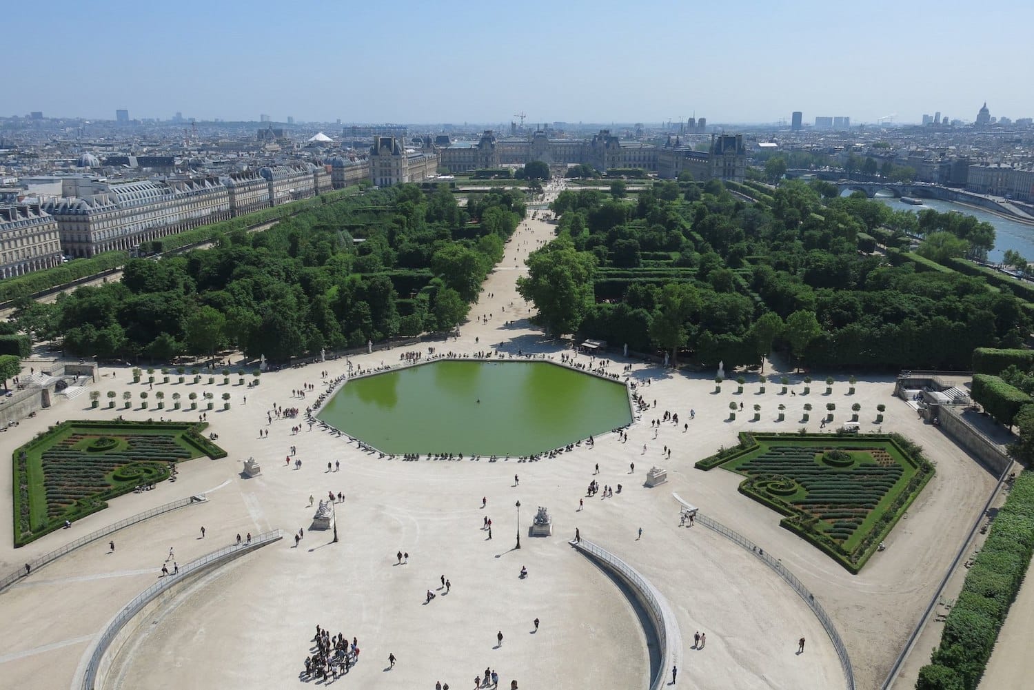 Vue Jardin des Tuileries